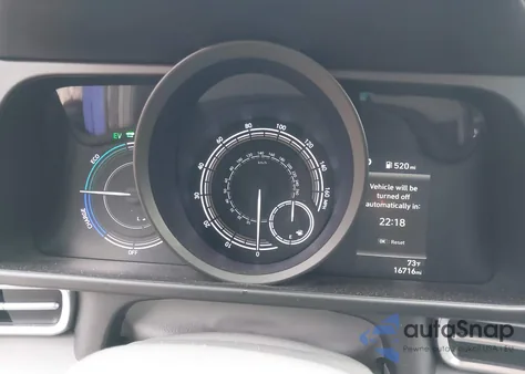 2023 Hyundai Elantra Hybrid Blue z USA, uszkodzony, nr VIN KMHLM4AJ4PU086380